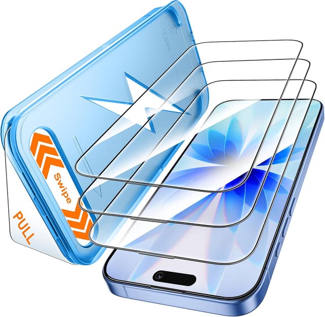 Detalle de Mkeke iPhone 17 Screen Protector 3-Pack