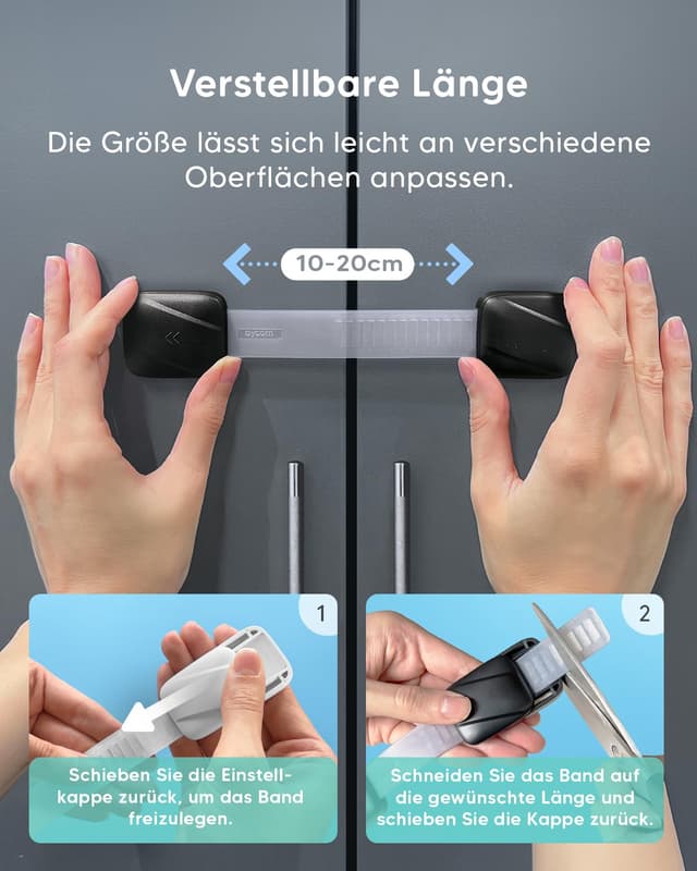 Thumbnail 3 de Aycorn Kindersicherung 8er-Pack đ§ž