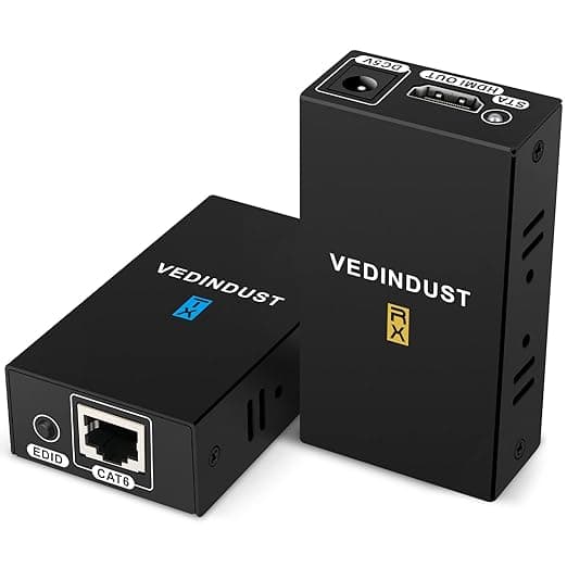 Imagen de VEDINDUST HDMI Extender 60m RJ45 1080P 3D Transmission 🌐 en OfertitasTOP