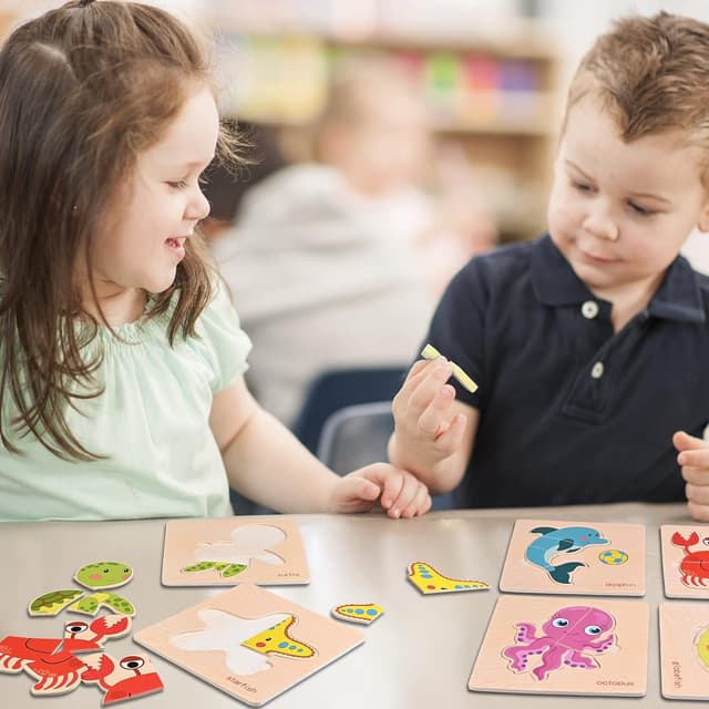 Thumbnail 5 de GOLDGE Puzzle 16 piezas para 1–5 años