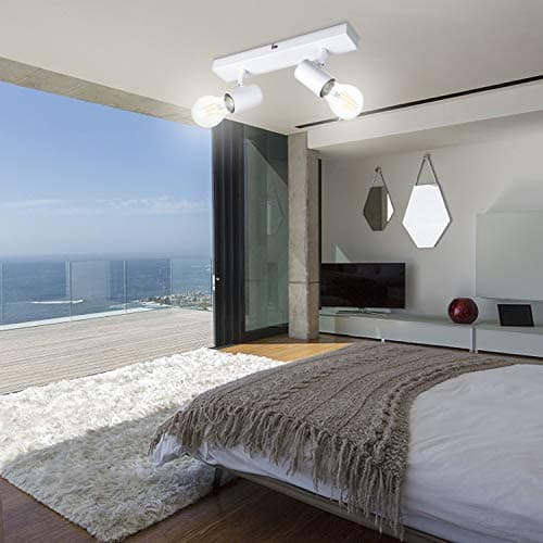 Thumbnail 7 de Dehobo Lampara Techo 2 Focos e27 Ajustable