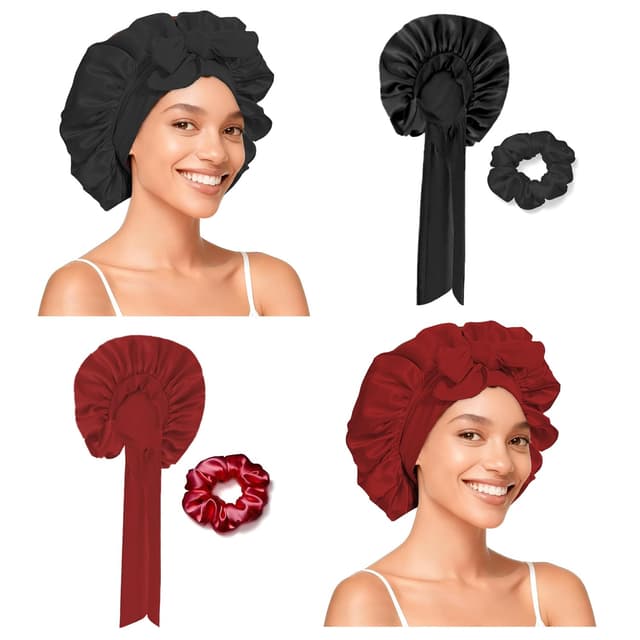 Imagen de Seidenhaube Satin 2er Set en OfertitasTOP