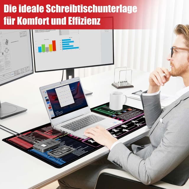 Thumbnail 6 de SENLINLIN XL Mauspad 80×30×0,3 cm