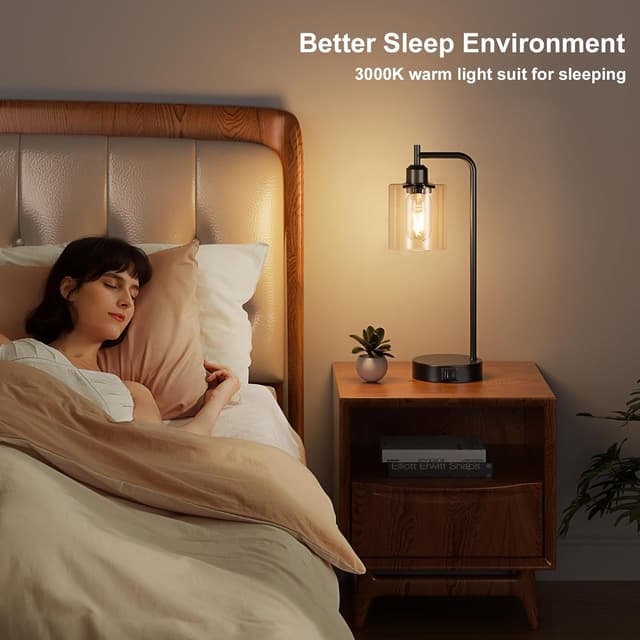 Thumbnail 3 de Aooshine Bedside Lamps Set of 2