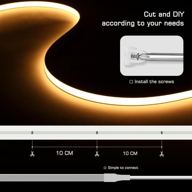 Detalle 2 de KSIBNW LED neon strip light 15m