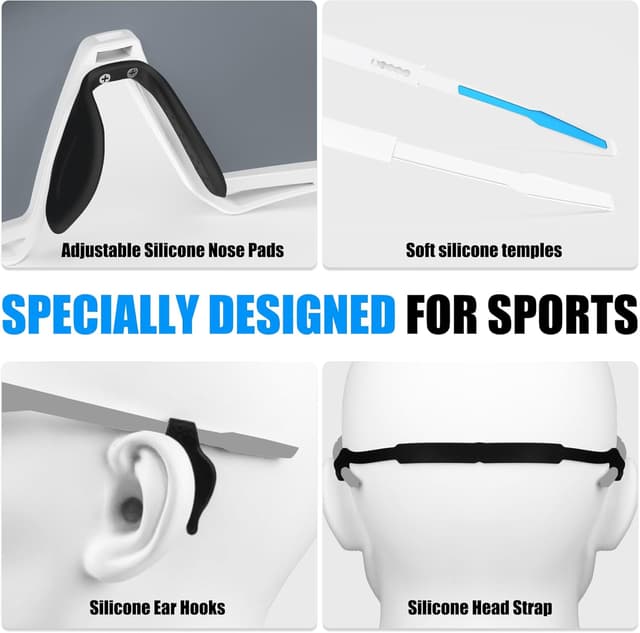 Detalle 1 de X-TIGER Occhiali ciclismo 18 g