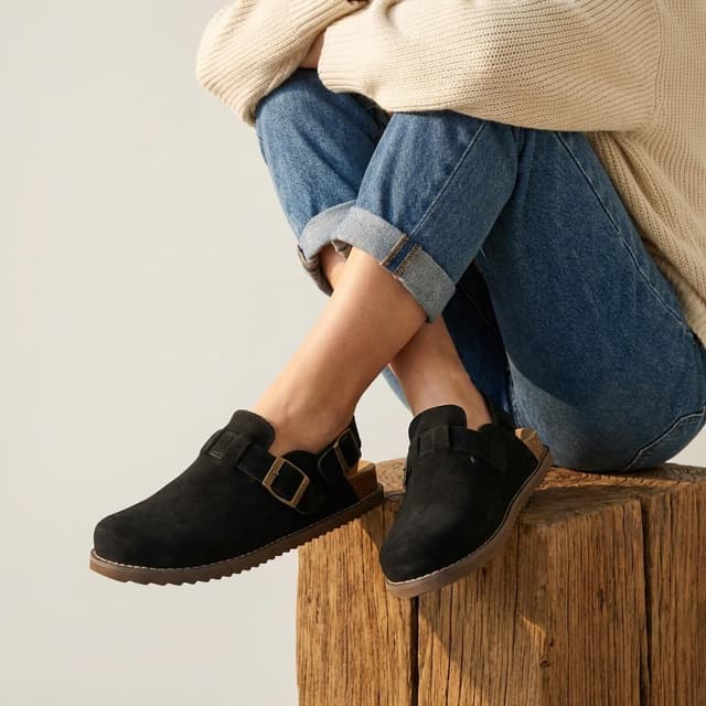 Thumbnail 6 de Cushionaire Brooklyn Suede Slides ⚙