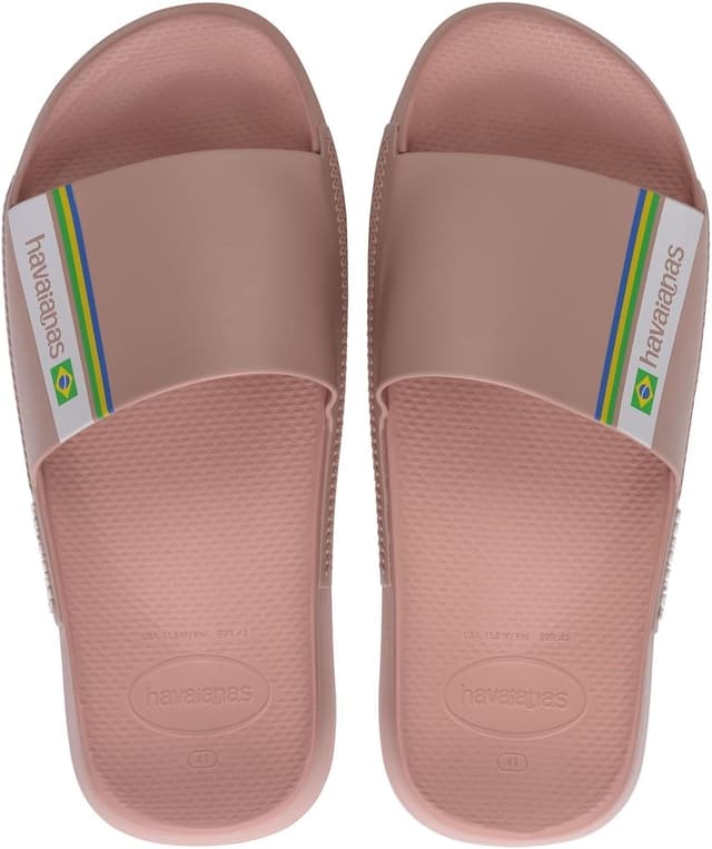 Detalle de Havaianas Slide Brasil infradito unisex in gomma