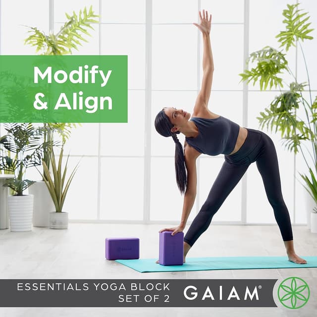 Thumbnail 1 de Gaiam Yoga Block 9x6x4 in 🧘♀