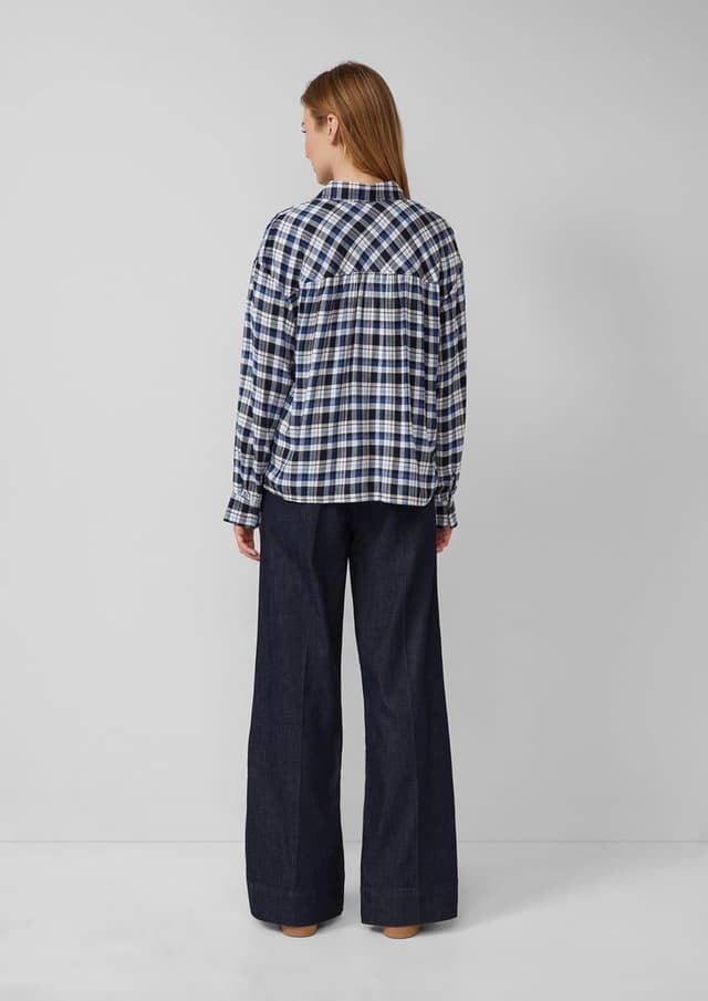 Thumbnail 6 de s.Oliver Feincord-Bluse Turn-Up Rückenraffung