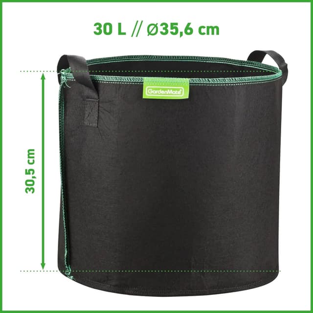 Detalle 2 de Sacs à plantes GardenMate 30 L 10X