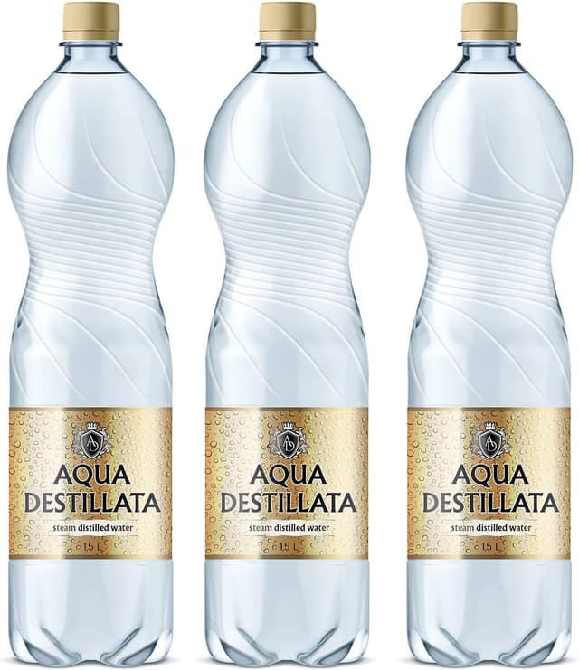 Detalle de AQUA DESTILLATA steam distilled water 4.5 L