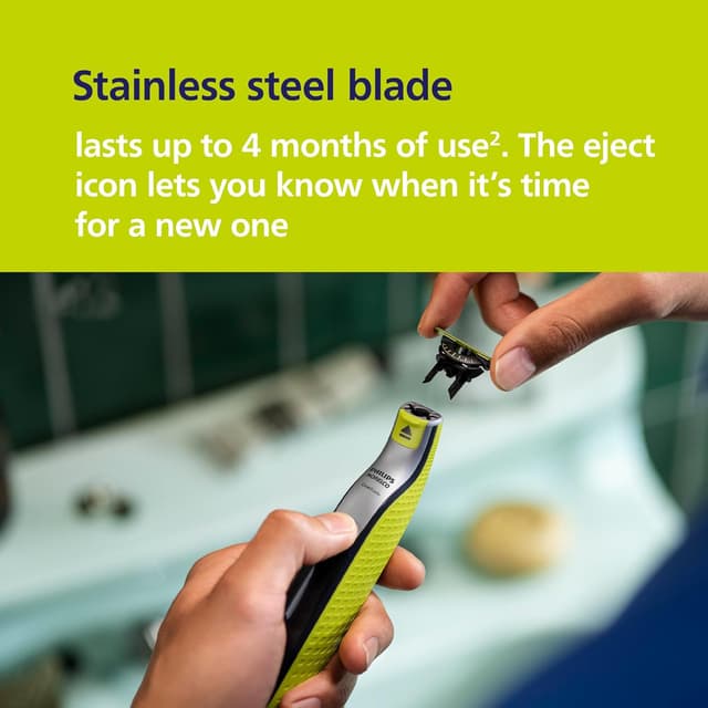 Detalle 2 de Philips OneBlade 360 QP2834/31 3× blades