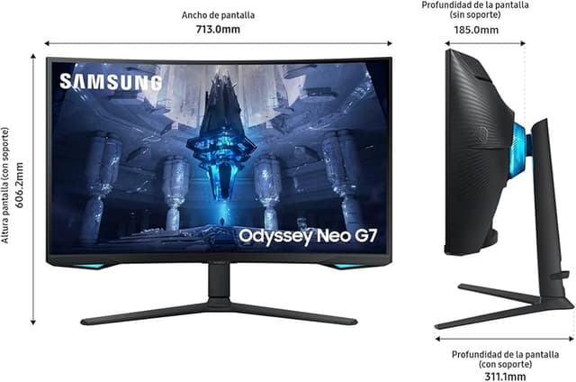 Thumbnail 6 de Samsung LS32BG652EUXEN Monitor Odyssey G6 32" QHD 240 Hz