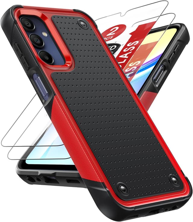 Detalle de LeYi A15 Phone Case with Screen Protectors