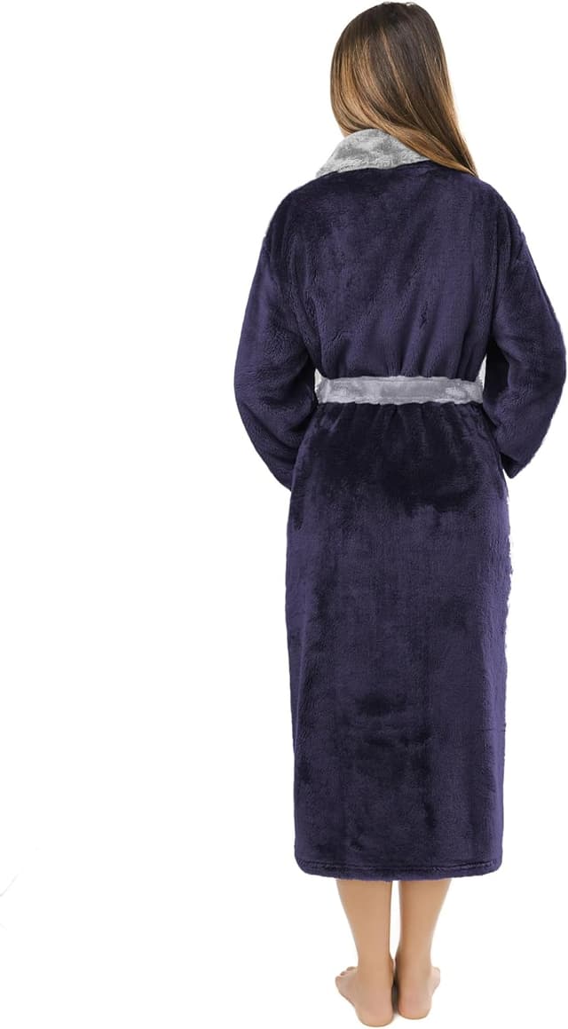 Thumbnail 1 de LEBENGOOD Bata Mujer Invierno Microfibra 100%