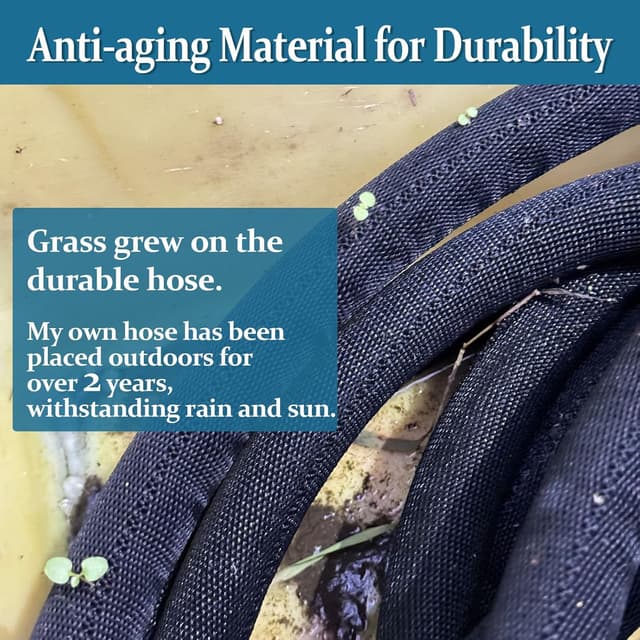 Thumbnail 4 de Gnimihz 100 ft Garden Hose, lightweight garden hose