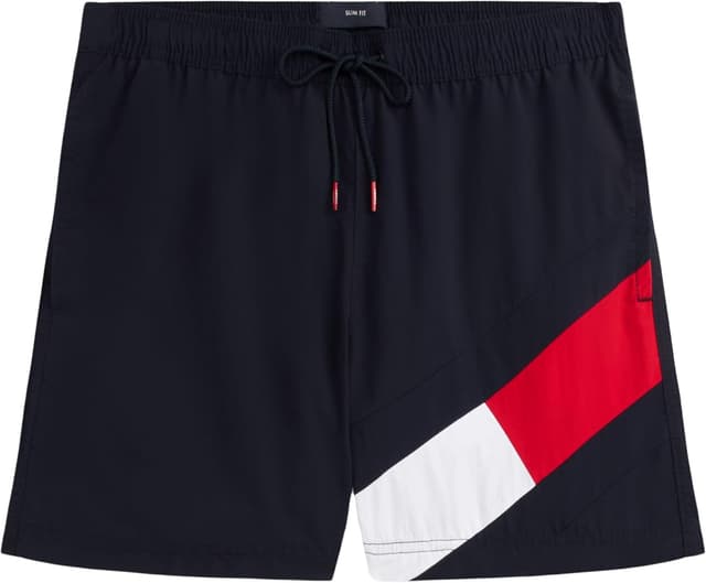 Detalle 2 de Tommy Hilfiger Herren Badehose SF Medium Drawstring (mittellang)