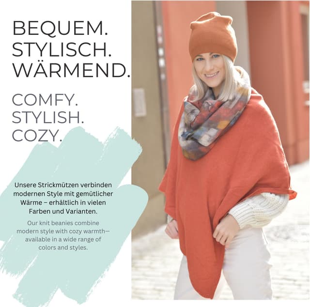 Thumbnail 5 de styleBREAKER Gorro Beanie Chenilla unisex 22,5 cm