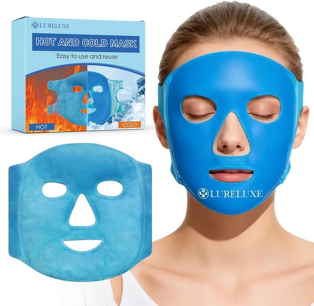Detalle de Máscara de Refrigeración Facial Gel