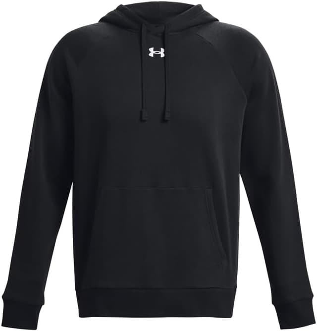 Detalle de Under Armour Men’s UA Rival Fleece Hoodie Shirt (Black)
