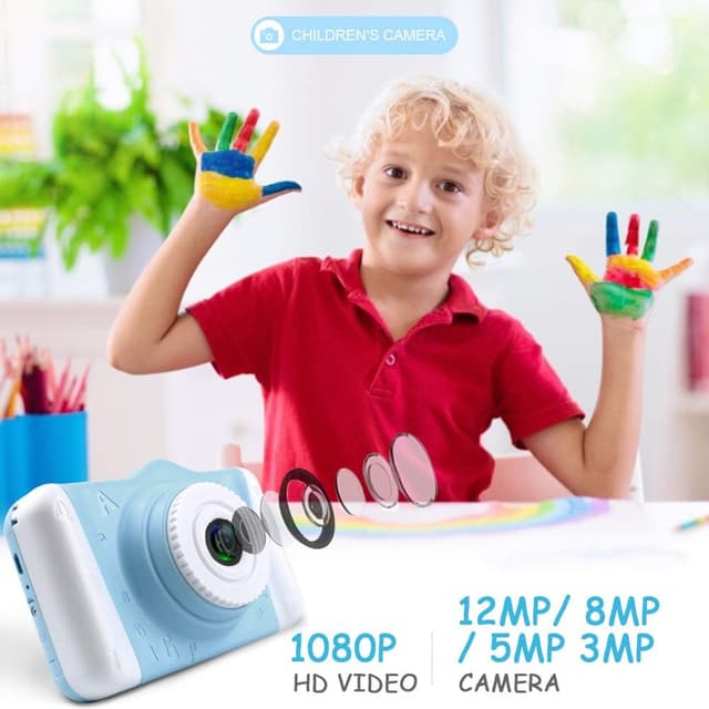 Detalle de ITSHINY Kinderkamera 3,5 Zoll 12 MP