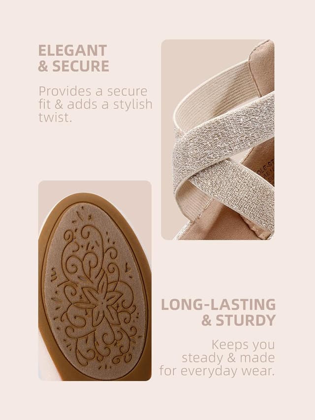 Thumbnail 4 de DREAM PAIRS Women's Strappy Flats đ