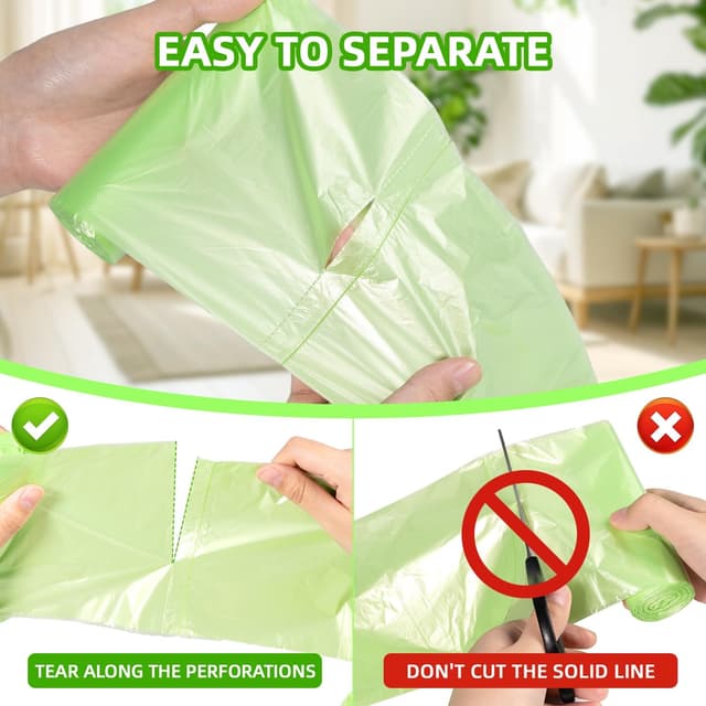 Detalle 2 de Carehabi Bolsas 20L 120 uds compostables