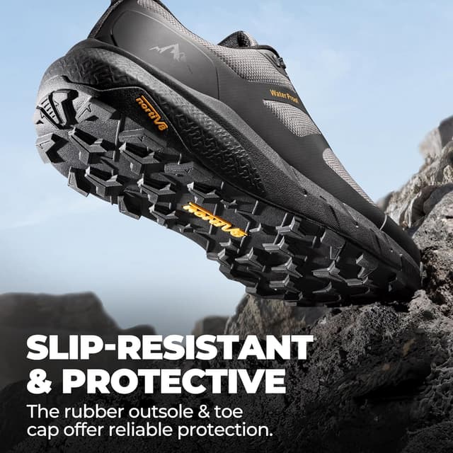 Thumbnail 6 de NORTIV 8 Scarpe Trekking Impermeabili da Uomo leggere con suola antiscivolo e supporto plantare