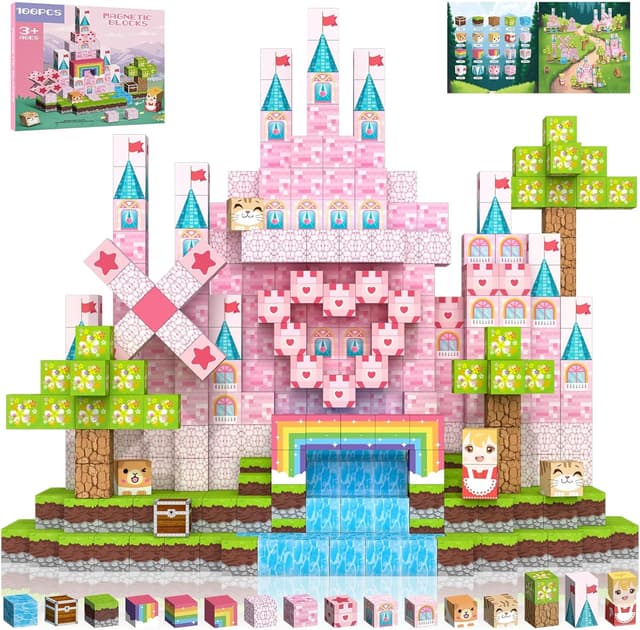 Imagen de Crifeton Costruzioni Magnetiche per Bambini 3+ — Castello 🧩 en OfertitasTOP