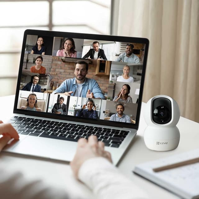 Thumbnail 6 de EZVIZ WLAN IP-Kamera TY2 (Innen, schwenkbar, 1080P) – Zwei-Wege-Audio, IR-Nachtsicht & Alexa-Babyphone kompatibel