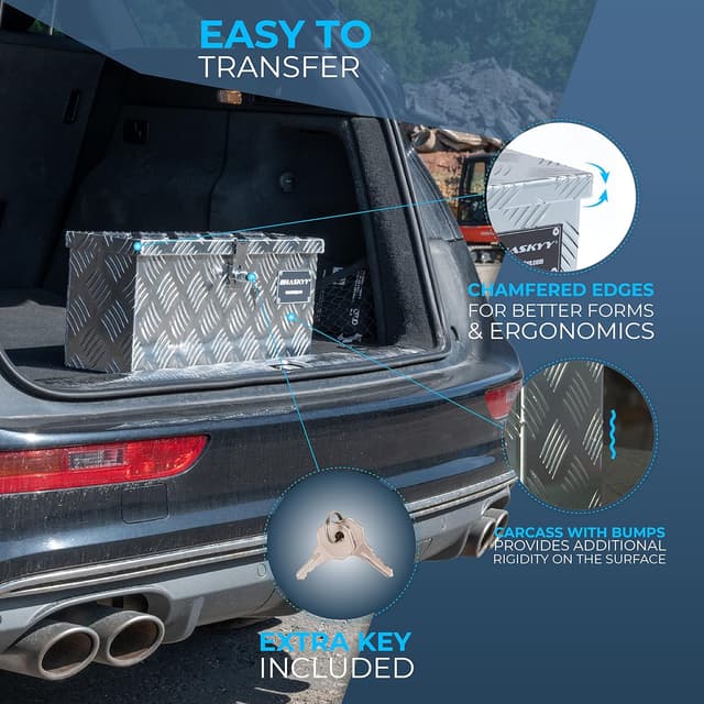 Detalle 2 de HASKYY Truckbox Alubox, cassetta 485 mm