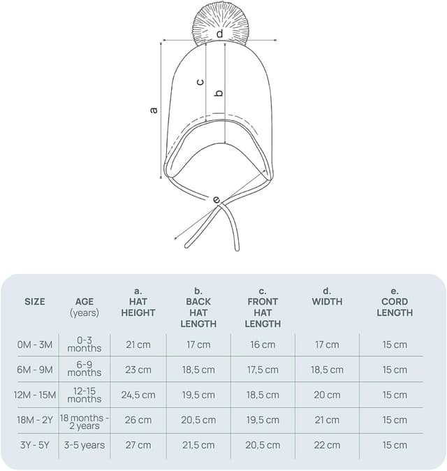 Detalle 1 de Chicco Cappello invernale Bambino e Bambina in ciniglia (3 mesi–5 anni) – morbido e comodo, Designed in Italy