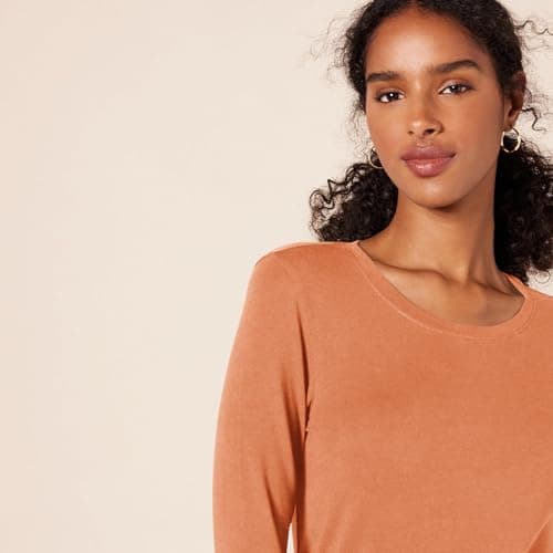 Detalle 2 de Amazon Essentials Camiseta manga larga mujer, talla S