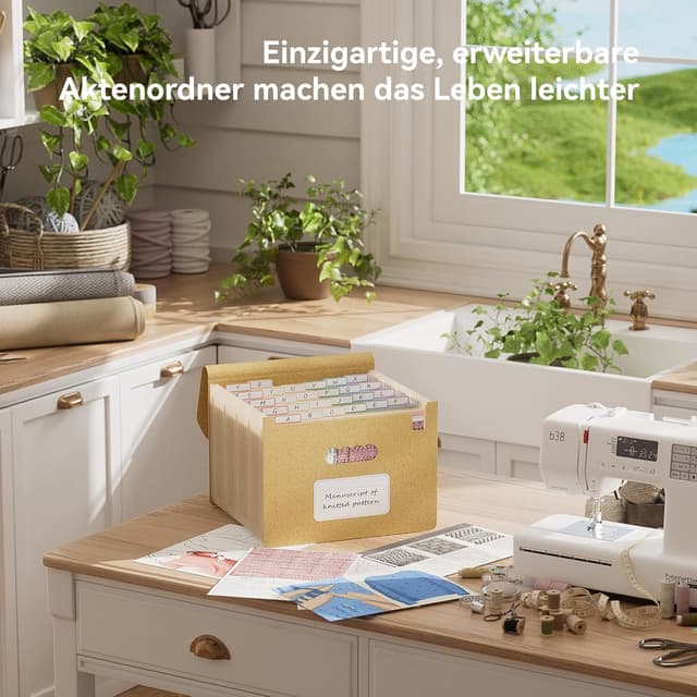 Thumbnail 5 de EcoStash Dokumentenmappe A4 26 Fächer