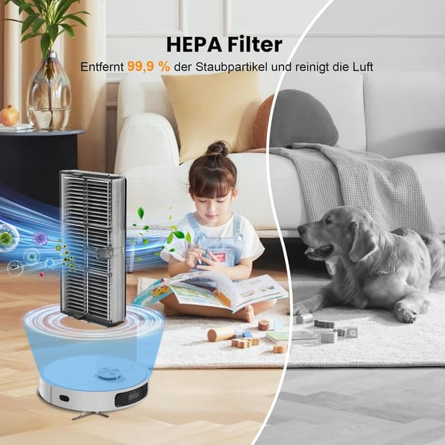 Detalle 2 de TriCut-Bürste Zubehör für Dreame Saugroboter