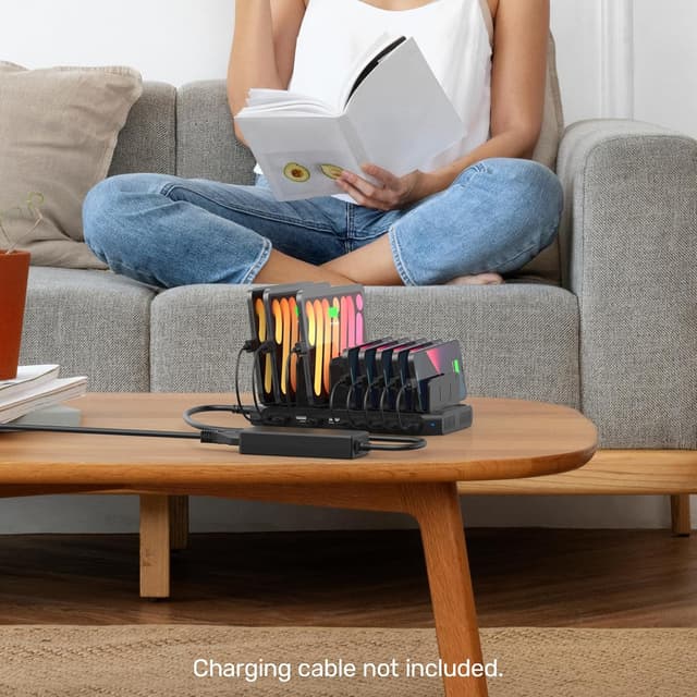 Thumbnail 6 de Alxum 10 Porte Stazione di Ricarica 60W