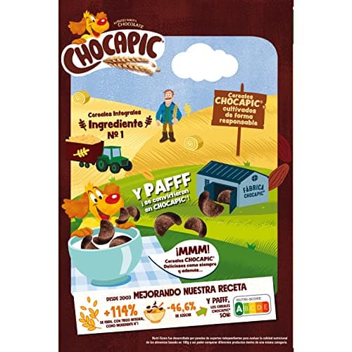 Detalle 2 de Nestlé Chocapic Cereales - Pack de 14 x 375 g 🍫