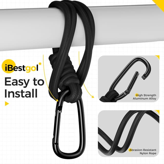 Detalle 2 de iBestgol Buggy Clips for Pram 2pc 🚼