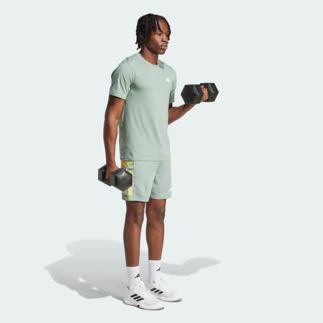 Detalle de adidas Camiseta Train Essentials Feelready, verde
