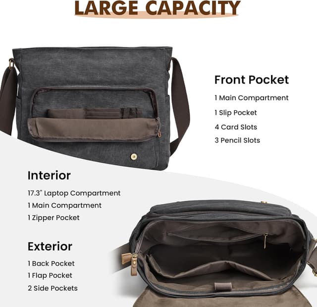 Thumbnail 4 de S-ZONE Sac bandoulière 15,6 pouces