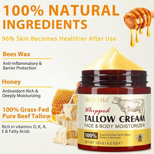 Thumbnail 6 de Sebo de Res Orgánico para la Piel y Rostro 🐄