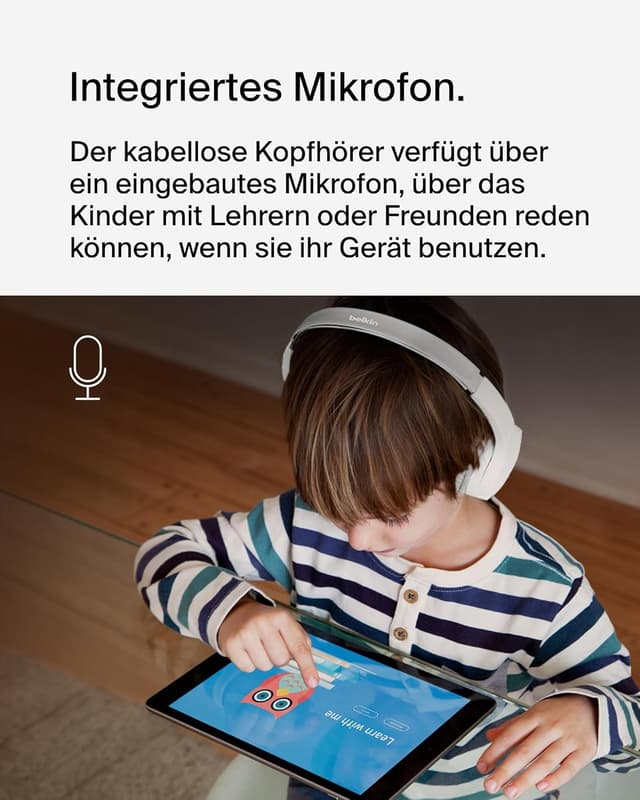 Thumbnail 3 de Belkin SoundForm Mini kabelloser Kinderkopfhörer