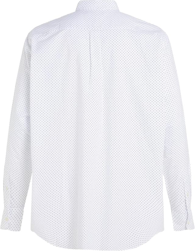 Detalle 2 de Tommy Hilfiger Men’s Poplin Polka Dot Cotton Shirt