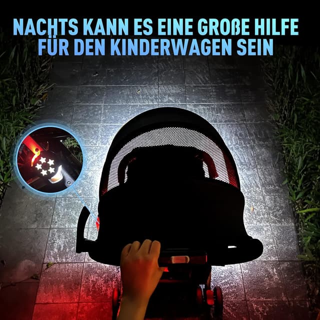 Thumbnail 5 de Amteker Kinderwagen Licht 12 LEDs