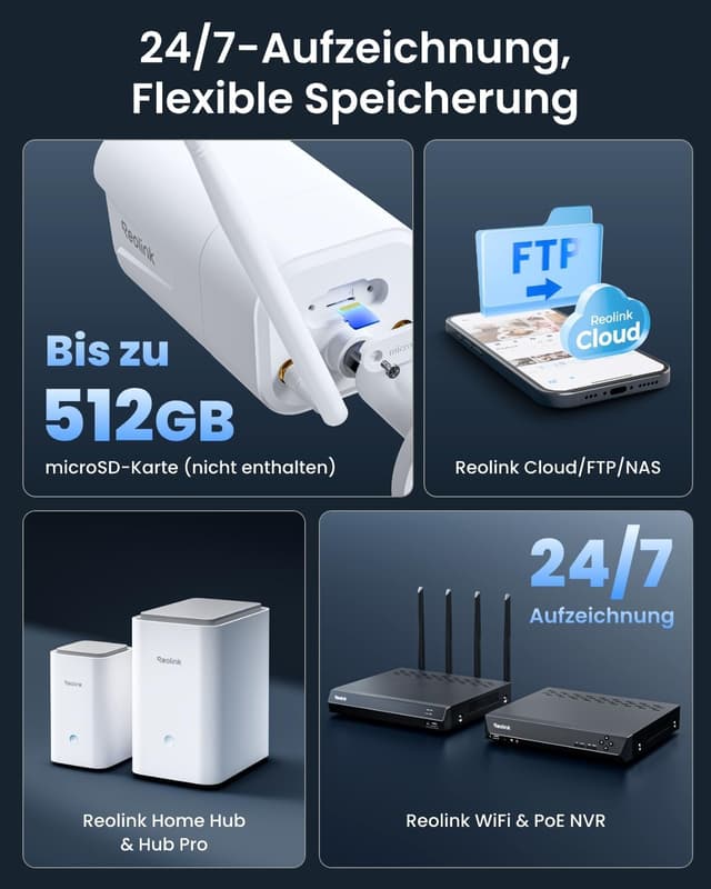 Detalle 2 de Reolink RLC-811WA 8MP Überwachungskamera mit 5X Zoom