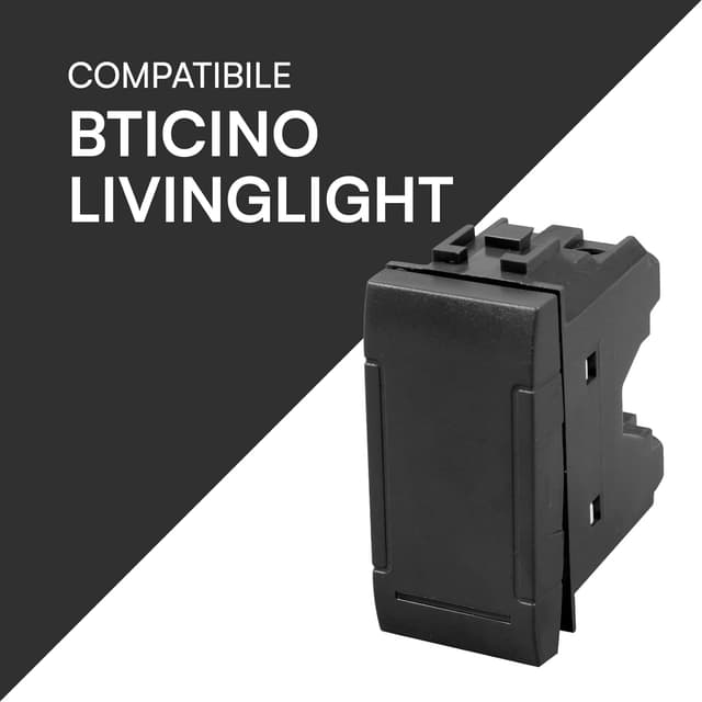 Detalle 2 de Deviatore unipolare 16A 250V antracite