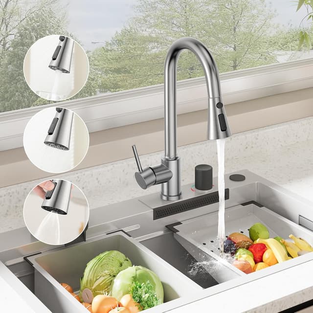 Detalle 2 de SREWOHS PRO Robinet Cuisine Extensible