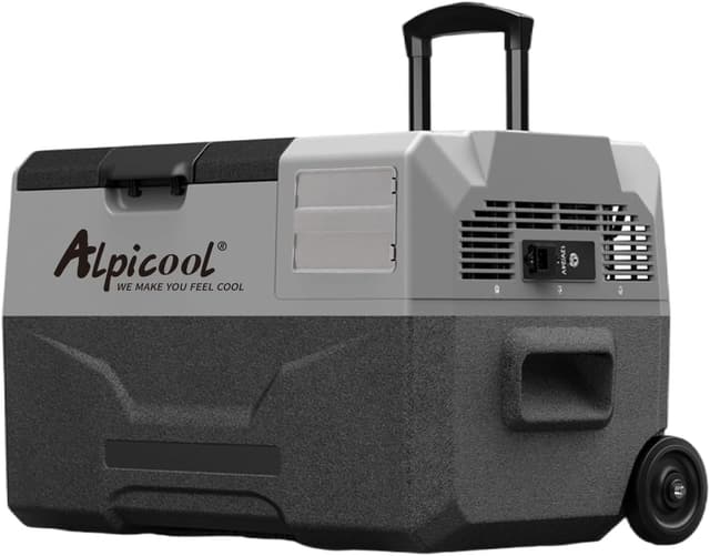 Detalle de Alpicool ECX30 30L portable compressor fridge for camping