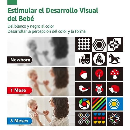 Detalle de Hahal and Juguetes Montessori espejo bebé